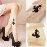 [grlhx160003]Sexy Cat  fake tattoos pantyhose