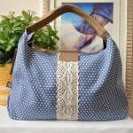 [grlhx120052]Cool Wave point Lace Shoulder bag Handbag