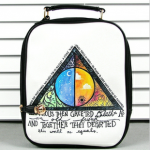 [grlhx120061]Cool Colorful Shiny Triangle Backpack bag