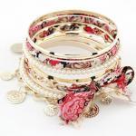 [grlhx1120001]Unique Bowknot Multilayer Bracelet