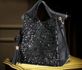 [grdx02123]Shiny Sparking Fashion Handbag bag
