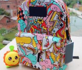 [grlhx120021]Unique Cool Painting Backpack Bag