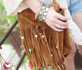 [grlhx120015]Unique Tassels Cool Shoulder Bag