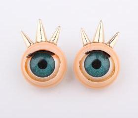 [grlhx130025]Cool Fashio Eyes Earrings