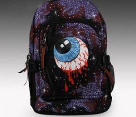 [grlhx120034]Hand Draw Triangle eye Backpack Bag