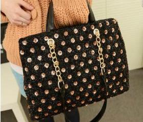 [grlhx120060]Unique Shiny Sparking Shoulder bag Handbag