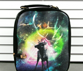 [grlhx120059]Shiny Deek in The Sky Backpack Bag 